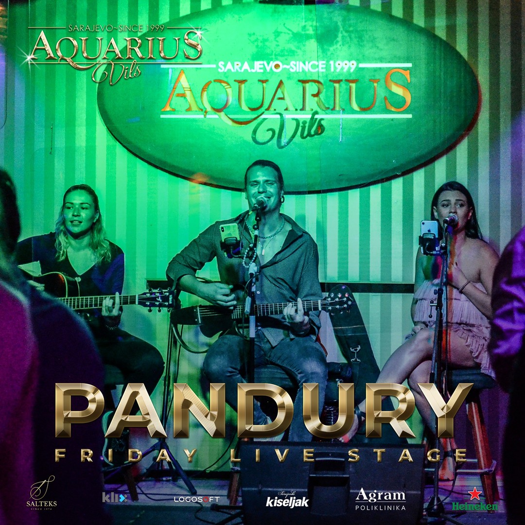 Petak je rezervisan za dobar provod uz Pandury Band! 🤩

#sarajevo #aquariusvils #mjestozasvegeneracije #nightlife #visitsarajevo #sarajevogram #sarajevonightlife #place2be